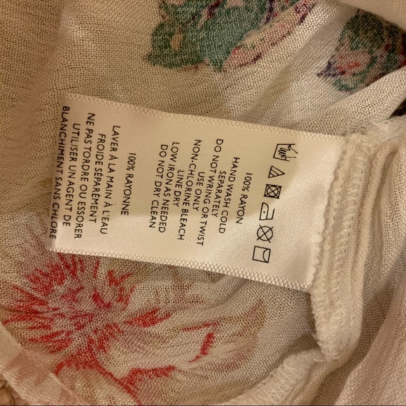 Urban Outfitters floral off the shoulder top - Picture 4 of 5